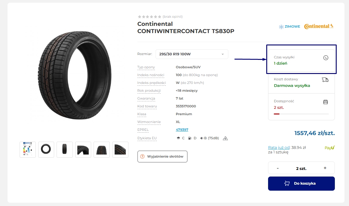 Wysyłka opon Wysyłka opon